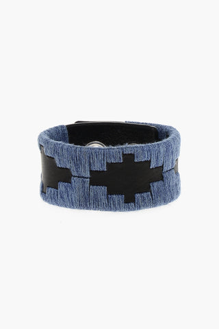 Embroidered Leather ENDLESS JOURNEY Bracelet
