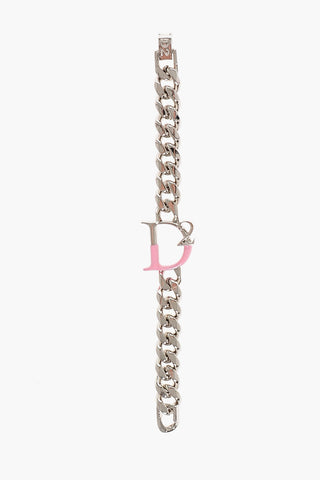 Brass D2 STATEMENT Bracelet with Enamelled Detail