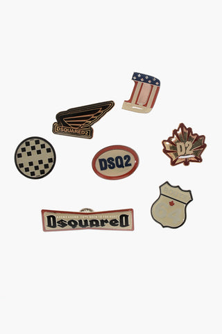 Set of 7 Metal MOTOCYCLE Pins