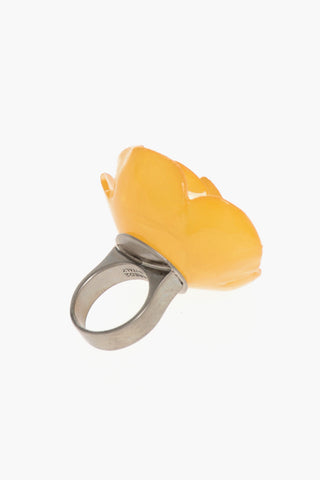 Rose-Shaped Resin TOUCH OF COLOR Ring