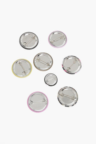 Set di 8 Spille Multicolore a Fantasia