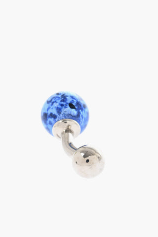 Crystal Round Cufflinks