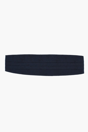 Embroidered Silk Tuxedo Cummerbund