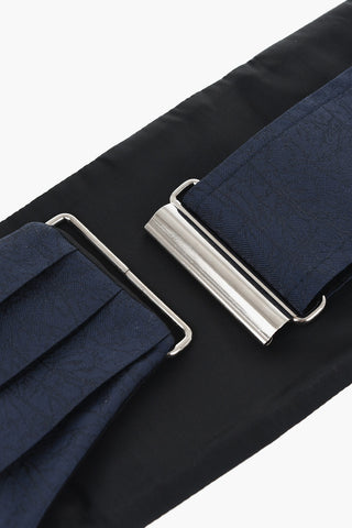 Fascia Smoking in Seta Ricamata