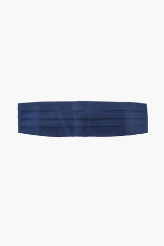 Solid Color Silk Sash Belt