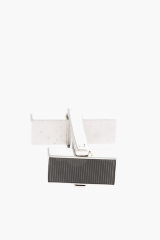 Enameled Brass Outerwear Cufflinks