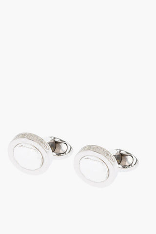 Brass Cufflinks With Crystals