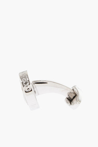 Brass Cufflinks With Crystals