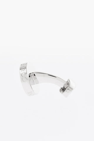 Brass Cufflinks With Crystals