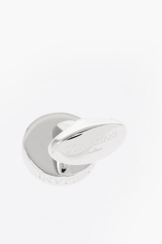 Brass Cufflinks With Crystals
