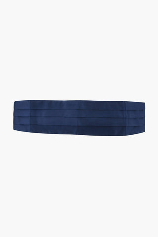 Solid Color Silk Sash Belt