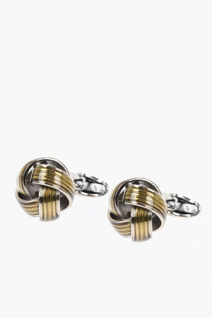 Manschettenknöpfe Aus Messing Mit Knoten-Design