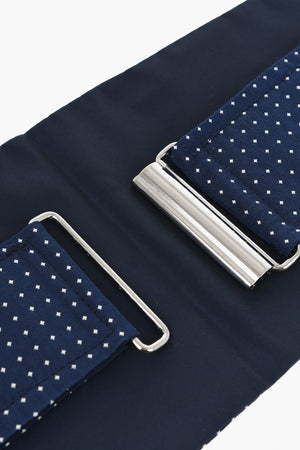 Embroidered Silk Tuxedo Cummerbund