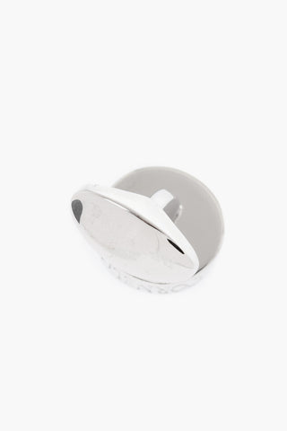 Brass Cufflinks With Crystals