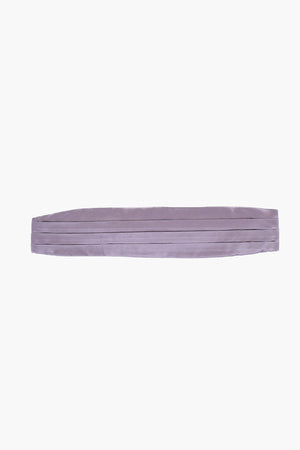 Solid-Color Silk Tuxedo Cummerbund