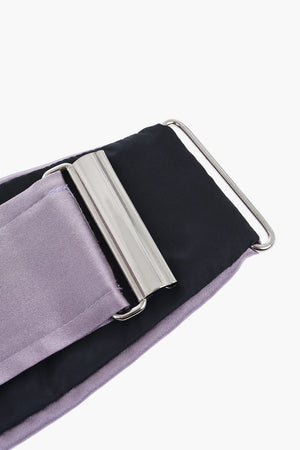 Solid-Color Silk Tuxedo Cummerbund