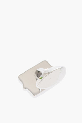 Enameled Brass Cufflinks