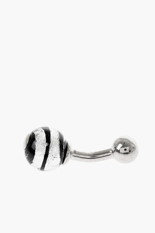 Crystal Round Cufflinks