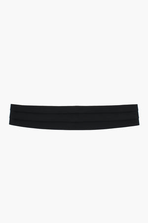 Solid Silk Tuxedo Cummerbund