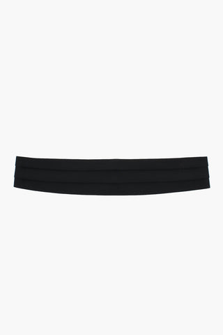 Solid Silk Tuxedo Cummerbund