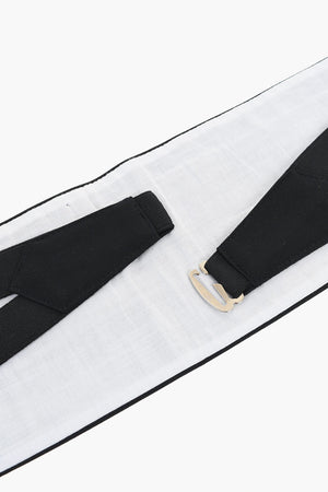 Solid Silk Tuxedo Cummerbund