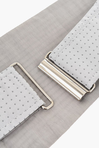 Bestickter Seiden-Cummerbund