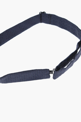 Embroidered Silk Ascot Tie