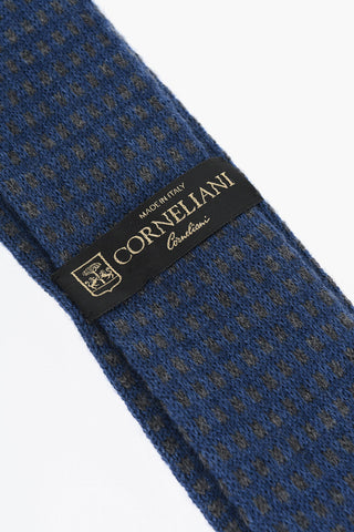 Cravatta in misto Cashmere Jacquard