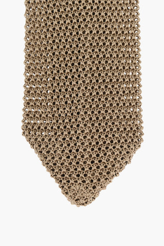 Cravatta in Seta Crochet