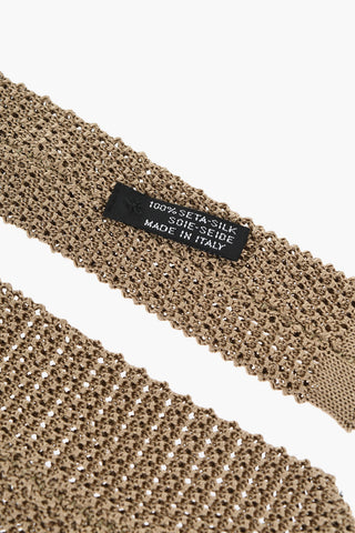 Cravatta in Seta Crochet