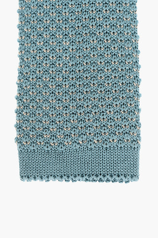 Cravatta in Maglia di Seta Jacquard