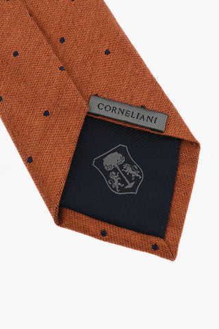Polka Dot Silk Blend Tie