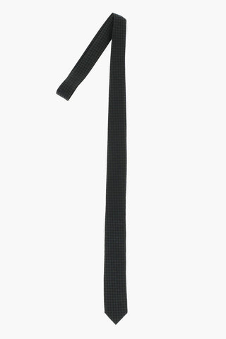 Jacquard Silk Slim Tie