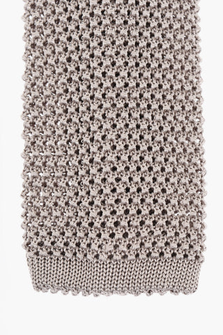 Crochet Silk Tie