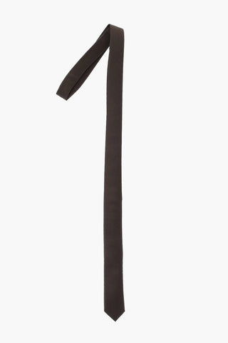 Cravatta Slim in Satin di Seta