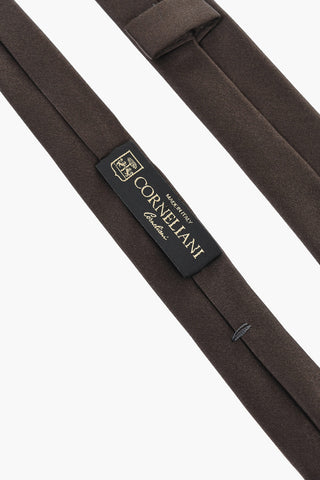 Cravatta Slim in Satin di Seta
