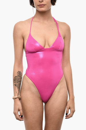 Costume da Bagno Intero Glitter Con logo In Rilievo