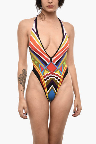 Printed One piece Swimsuit