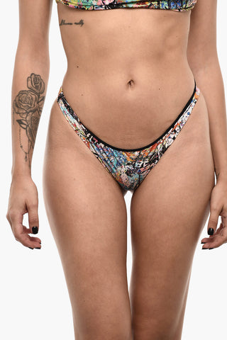 All-Over Printed Bikini Bottom