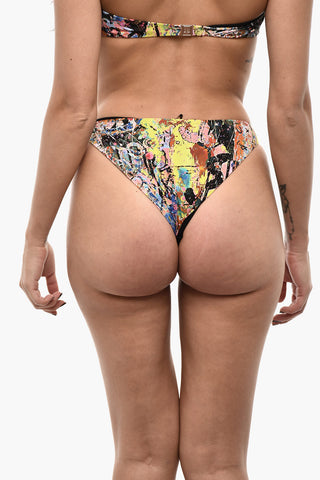 All-Over Printed Bikini Bottom