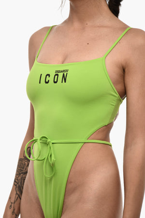 Nylon-Einteiler ICON mit offenem Rücken