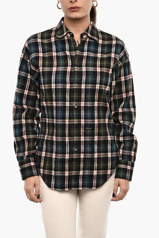 Checked Cotton Overshirt