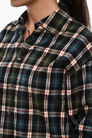 Checked Cotton Overshirt