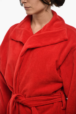 Beach Terry Cotton Bathrobe with Hood