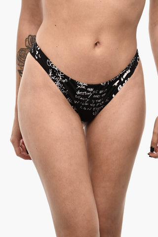 All-Over Printed Brasilian Bikini Bottom