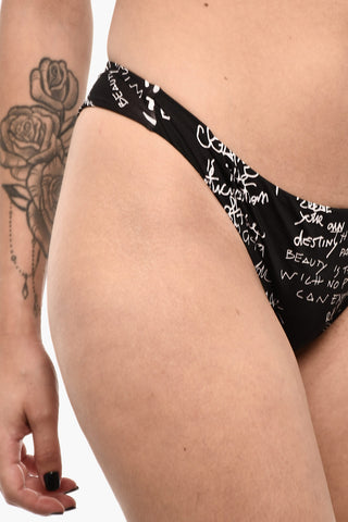 All-Over Printed Brasilian Bikini Bottom