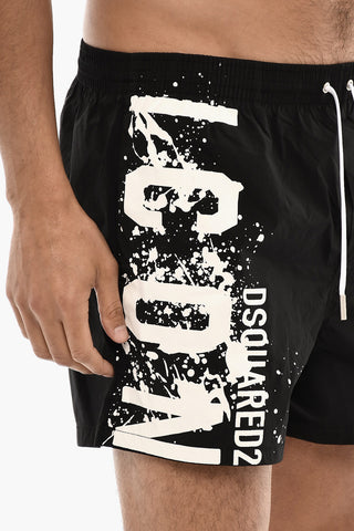 Logo Print ICON Swim Shorts