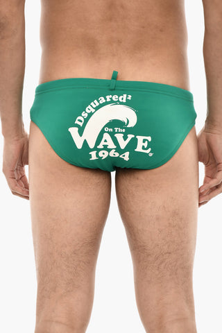 Swim Brief with Printed Logo