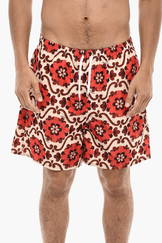 Floral Print Swim Shorts