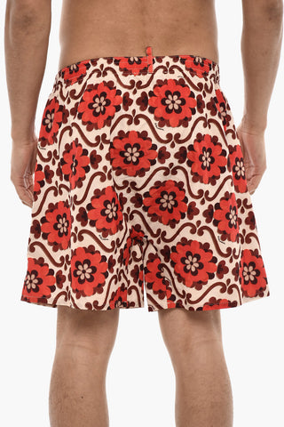 Floral Print Swim Shorts